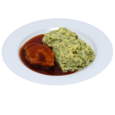 Kipfilet Kippenjus Stamppot snijbonen (natriumarm)